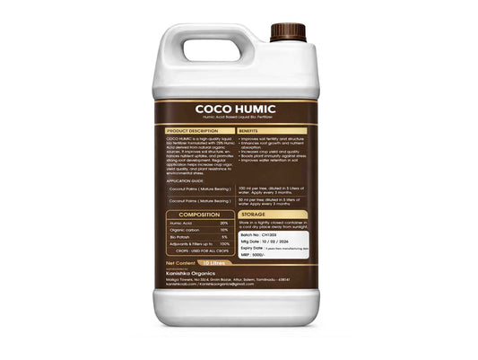 COCO HUMIC – Advanced Humic Acid Nutrition for Coconut Trees
